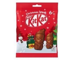 KITKAT | KIT KAT SANTA 6x11GR Γκοφρέτα Santa Mini 6x11gr