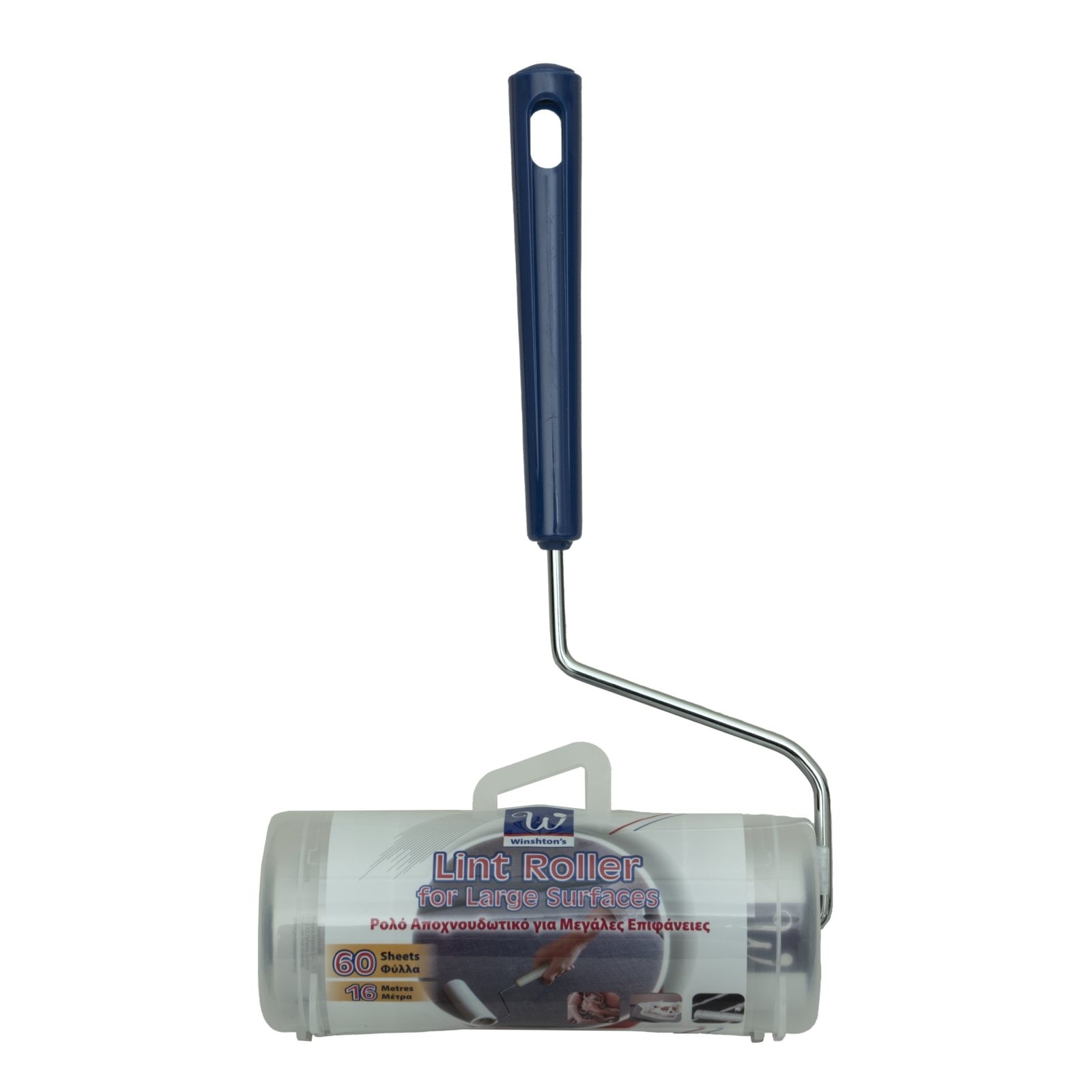 WINSHTONS Αποχνουδωτικό Ρολό Μεγάλες Επιφάνειες 60 Φύλλα 1 Τεμάχιο