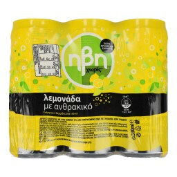 HBH | Αναψυκτικό Λεμονάδα Χωρίς Ζάχαρη Κουτί 6x330ml