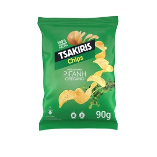ΤΣΑΚΙΡΗΣ | Τσιπς Ρίγανη 90 gr