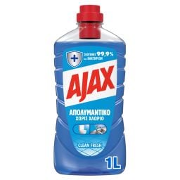 AJAX | Καθαριστικό Πατώματος Απολυμαντικό Clean Fresh 1lt