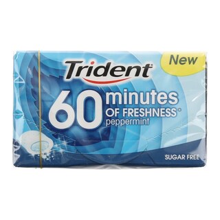 TRIDENT | 60 MINUTES | ΤΣΙΚΛΕΣ ΜΕΝΤΑ 20 GR