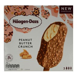 HAAGEN DAZS | Παγωτό Κρέμα Φυστικοβούτυρο & Φυστίκι 3 X 70gr