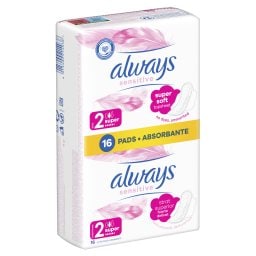 ALWAYS | Σερβιέτες Sensitive Super 16 Τεμάχια