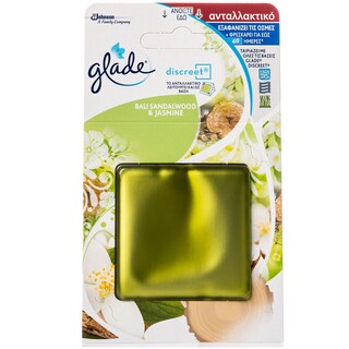 GLADE | ΑΠΟΣΜΗΤΙΚΟ ΧΩΡΟΥ DISCREET BALI REFILL 1 TEM