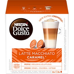 NESCAFE | DOLCE GUSTO | Κάψουλες Καφέ Dolce Gusto Caramel Macchiato 145g