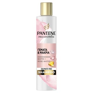 PANTENE | Σαμπουάν Lift & Volume Βιοτίνη & Ροδόνερο 225ml