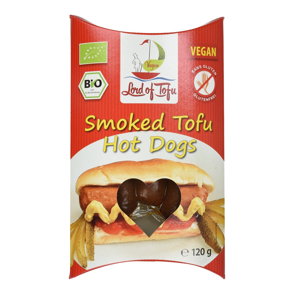 ΒΙΟΥΓΕΙΑ Τόφου Καπνιστά Hot Dogs Bio 120g