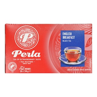 PERLA BEVERAGES | Τσάι English Breakfast 20x1.5g