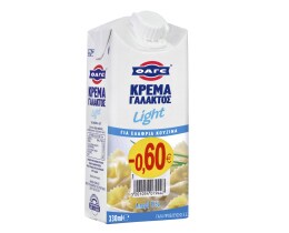 ΦΑΓΕ | Κρέμα Γάλακτος Light 0.6E Φθηνότερα  330 ml