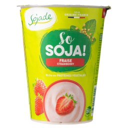 SOJADE | Επιδόρπιο Σόγιας Φράουλα Vegan 400g