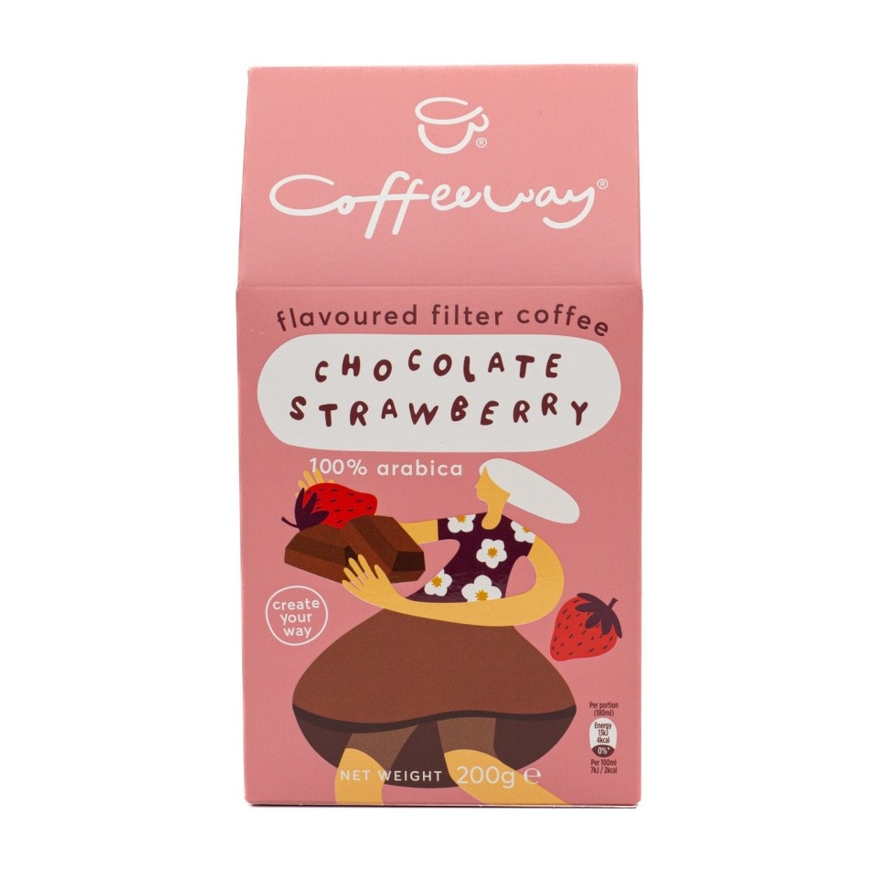 COFFEE WAY Καφές Φίλτρου Σοκολάτα Φράουλα 200g