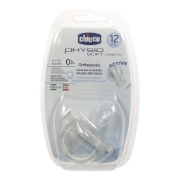CHICCO | ΠΙΠΙΛΑ ΣΙΛΙΚΟΝΗΣ PHYSIO ΣΟΦΤ 12 MΗΝΩΝ + 1 ΤΕΜ