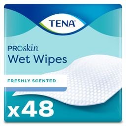 TENA | Liquids Wipes 30x20cm 48 Pieces