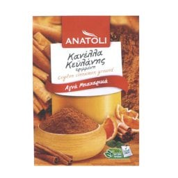 ΑΝΑΤΟΛΗ | Κανέλα Κευλάνης Τριμμένη 25g