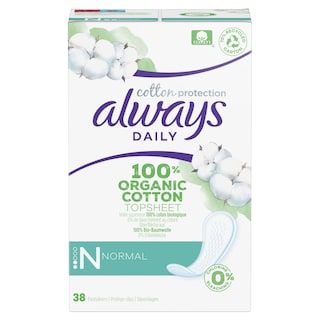 ALWAYS | Σερβιετάκια Cotton Normal 38 Τεμάχια