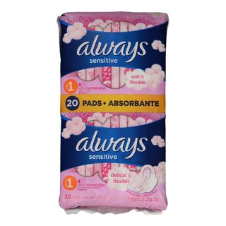 ALWAYS | SANITARY NAPKINS SENS ULTRA NORMAL 20 PIECES