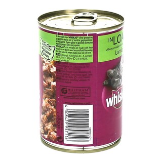 WHISKAS | ΓΑΤΟΤΡΟΦΗ ΑΡΝΑΚΙ 400 GR