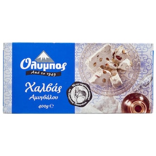 ΟΛΥΜΠΟΣ | Χαλβάς Αμύγδαλο Σκαφάκι 400 gr
