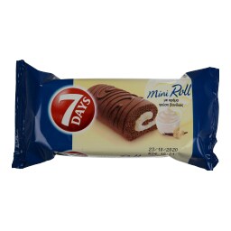 7DAYS | Κέικ Mini Roll Βανίλια 30gr
