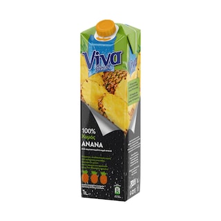 VIVA FRESH | Φυσικός Χυμός Ανανάς 1lt