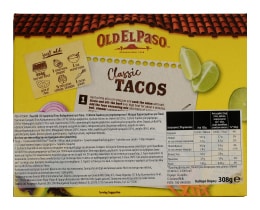 OLD EL PASO | ΤΑΚΟ DINNER KIT 313 GR