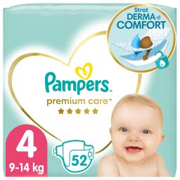 Πάνες Μωρού Premium Care Νο4 8-14kg 52 Τεμάχια