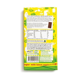 TONY'S | Σοκολάτα Γάλακτος Μαρέγκα & Λεμόνι 180g