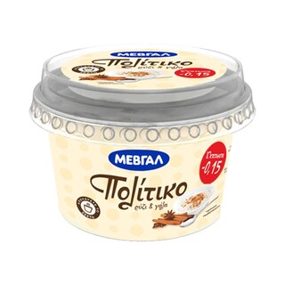 ΜΕΒΓΑΛ | Ρυζόγαλο Πολίτικο 150g 0.15