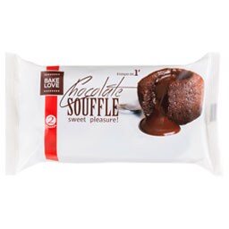 BAKELOVE | Σουφλέ Σοκολάτας  2X90gr