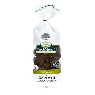 ΜΑΝΝΑ | Παξιμάδια με Χαρούπι & Ελαιόλαδο 350g