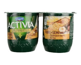 ACTIVIA | Επιδόρπιο Γιαουρτιού Κινόα 4 Χ 125 gr