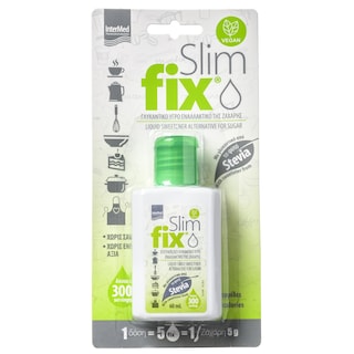 SLIM FIX | Γλυκαντικό Υγρό Slim fix Στέβια 60ml