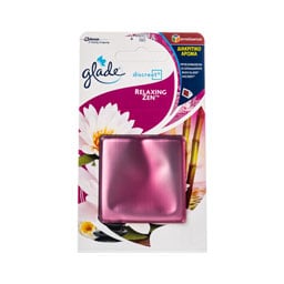 GLADE | ΑΠΟΣΜΗΤΙΚΟ ΧΩΡΟΥ DISCREET RELAXING ZEN ΑΝΤΑΛΛΑΚΤΙΚΟ 1 ΤΕΜ
