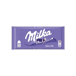 MILKA | Σοκολάτα Γάλακτος Alpine Milk 100g