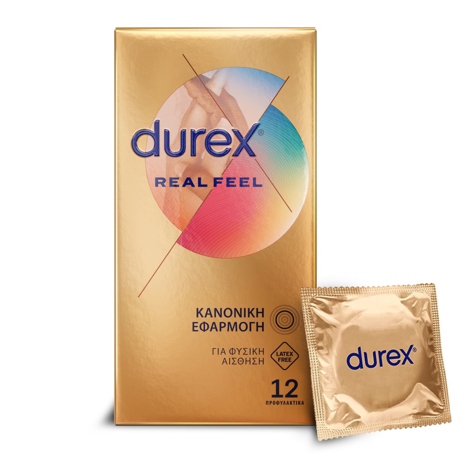 DUREX Προφυλακτικά Real Feel 12 Τεμάχια