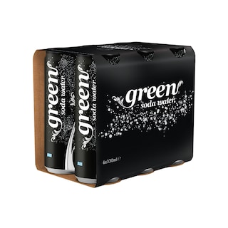GREEN | Σόδα Κουτί 6x330ml