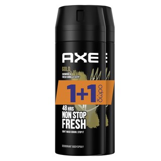 AXE | Αποσμητικό Spray Gold 150ml 1+1 Δώρο
