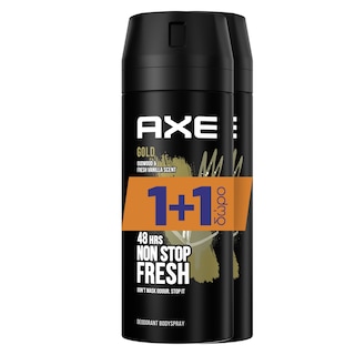 AXE | Αποσμητικό Spray Gold 150ml 1+1 Δώρο