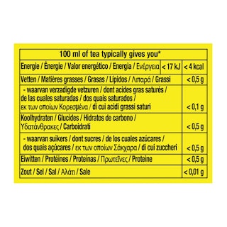 LIPTON | ΤΣΑΪ ΜΑΥΡΟ ΚΙΤΡΙΝΗ ΕΤΙΚΕΤΑ 20 ΦAKΕΛΑ Χ 1,5 GR