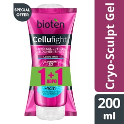 Gel Κυτταρίτιδας Cellufight Cryo Sculpt Gel 200ml 1+1 Δώρο