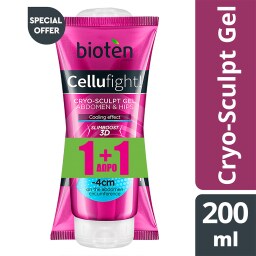 BIOTEN | Gel Κυτταρίτιδας Cellufight Cryo Sculpt Gel 200ml 1+1 Δώρο