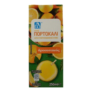 Χυμός Φυσικός Πορτοκάλι 250ml