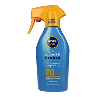NIVEA | Αντηλιακό Trigger Protect & Bronze SPF20 300 ml