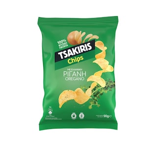 ΤΣΑΚΙΡΗΣ | Τσιπς Ρίγανη 90 gr