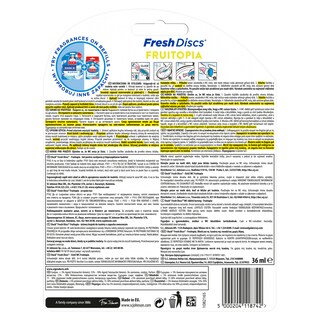 DUCK | FRESH DISCS | Block Λεκάνης WC Fruitopia 36ml