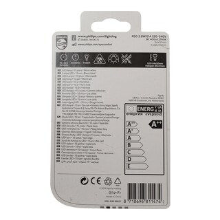PHILIPS | Λάμπα Led E14 2.8W 1 Τεμάχιο