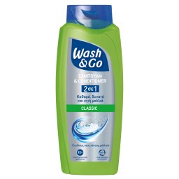 WASH&GO | Σαμπουάν και Conditioner 2σε1 Classic 650ml