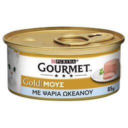 GOURMET | GOLD | Γατοτροφή Μους Με Ψάρια Του Ωκεανού 85 gr