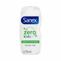SANEX | KIDS | Αφρόλουτρο Παιδικό Zero% 475ml
